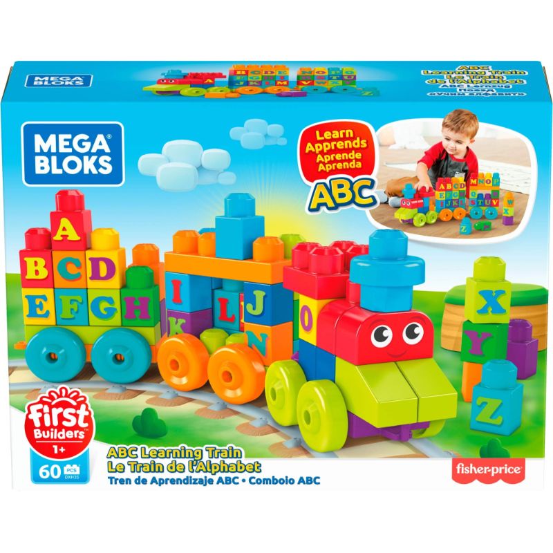 Mega Bloks - ABC Learning Train