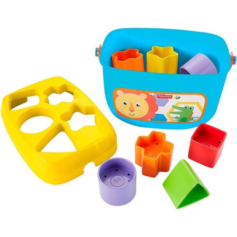 Fisher-Price Baby's First Sort And Stack Blocks- 10 Pcs