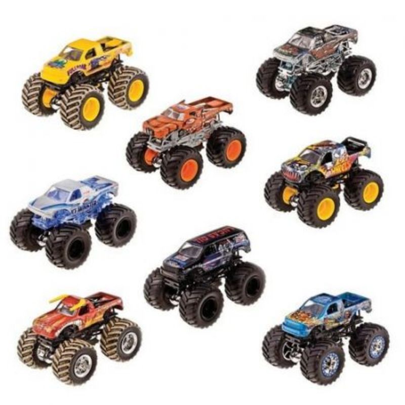 Hot Wheels - Monster Truck 1:64 Basic 1pc - Assorted