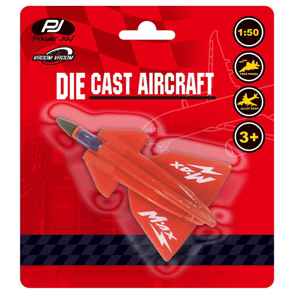 Power Joy - Vroom Vroom Diecast Aircraft, 9 Assortment 