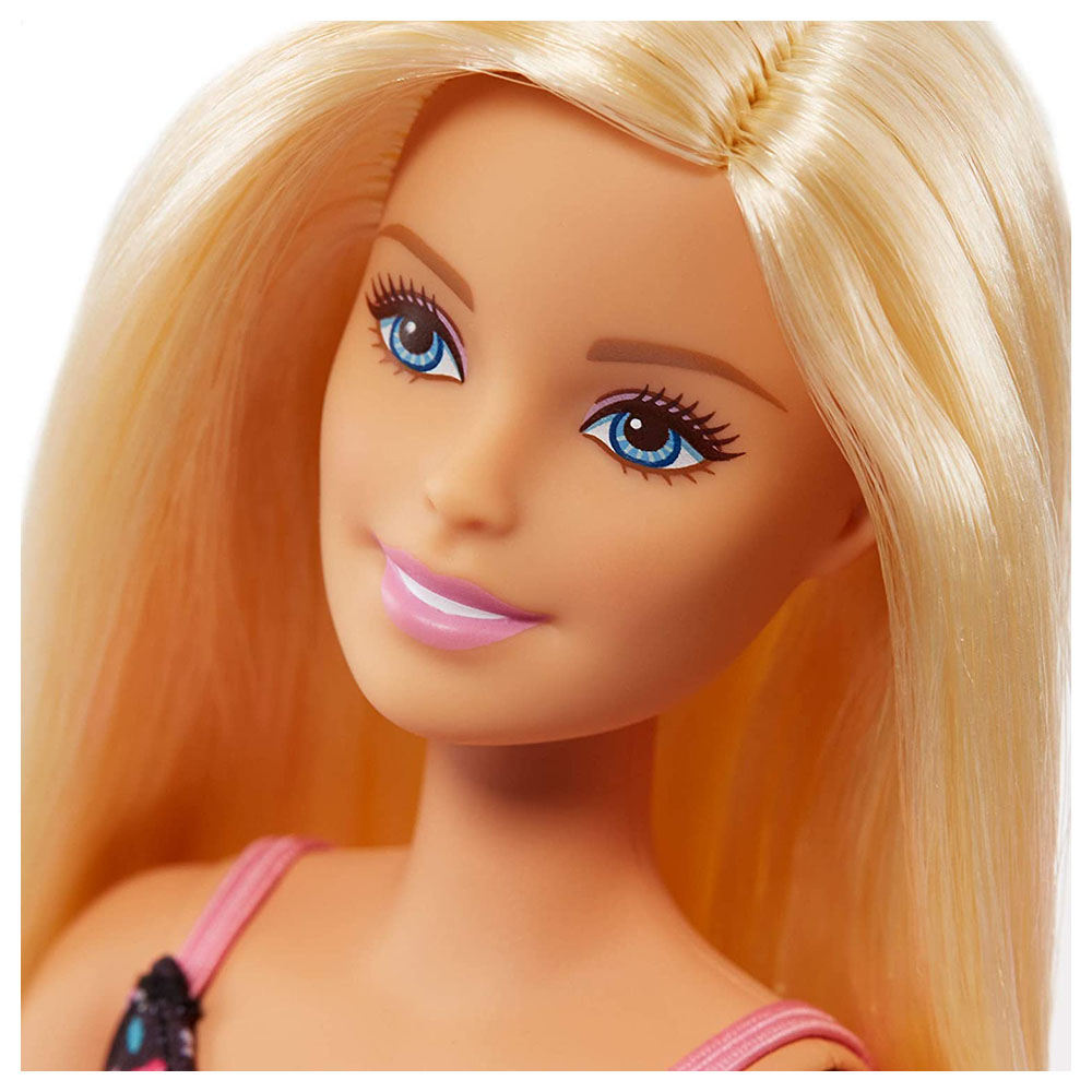 Barbie - Doll And Supermarket Playset - 20pcs