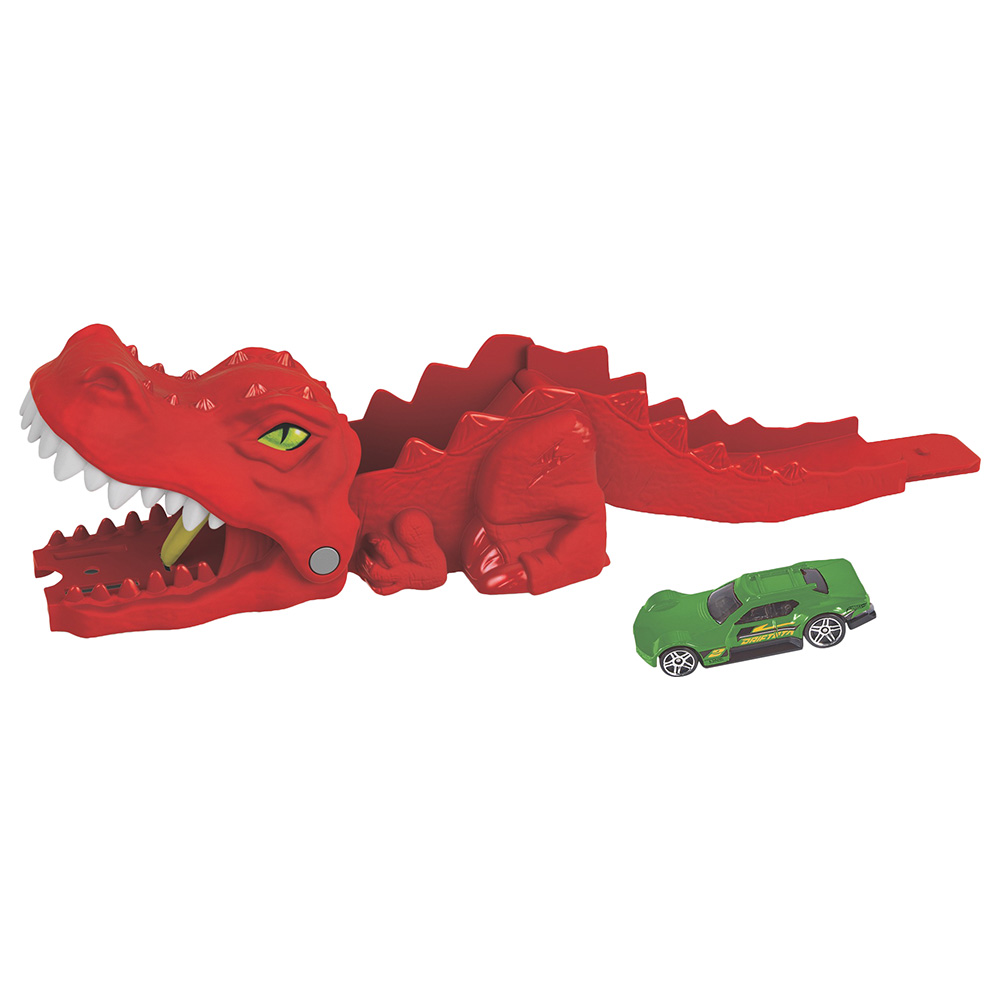 Hot Wheels - City Dino Launchers - Assorted 1pc