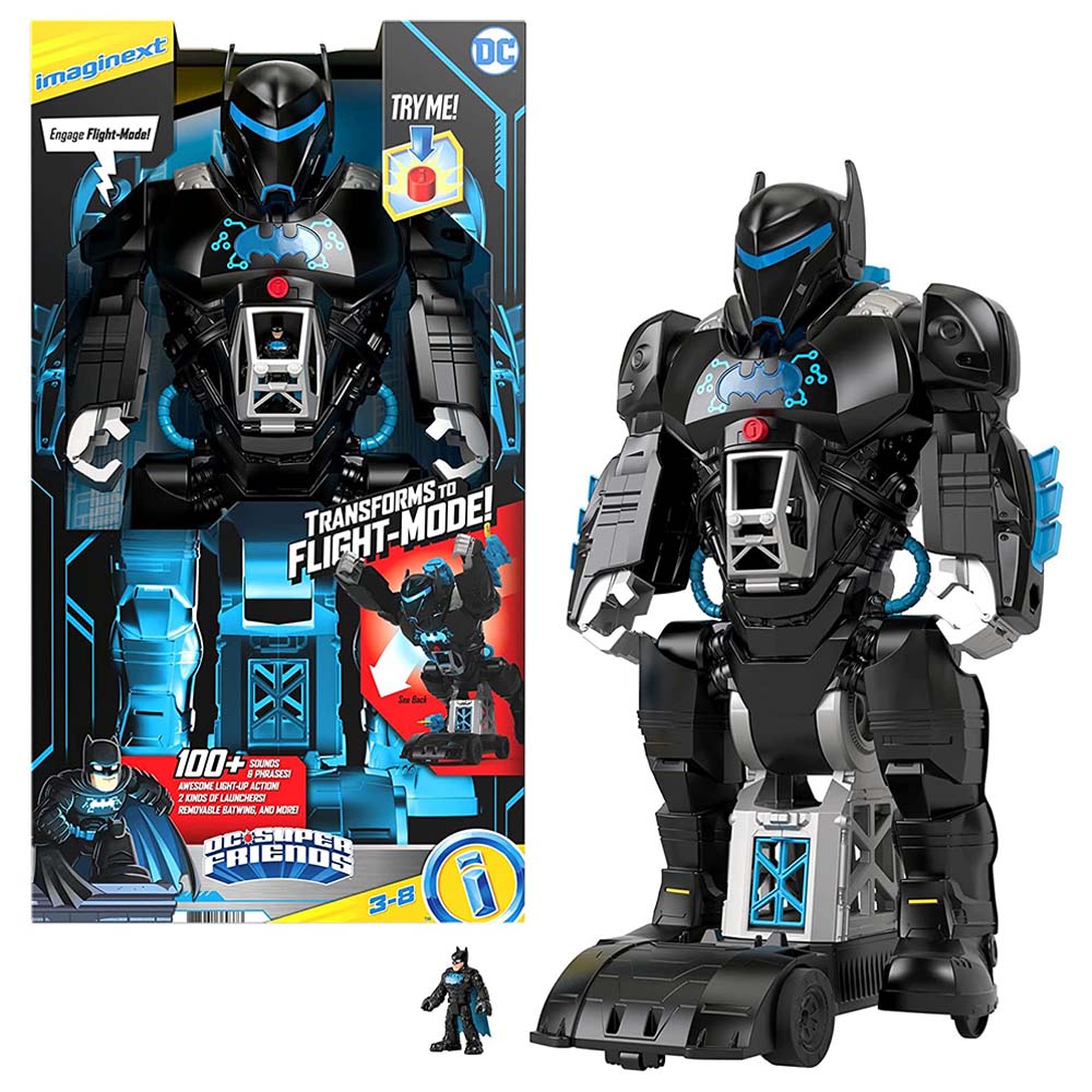 Fisher-Price DC Bat-Tech Batbot Playset