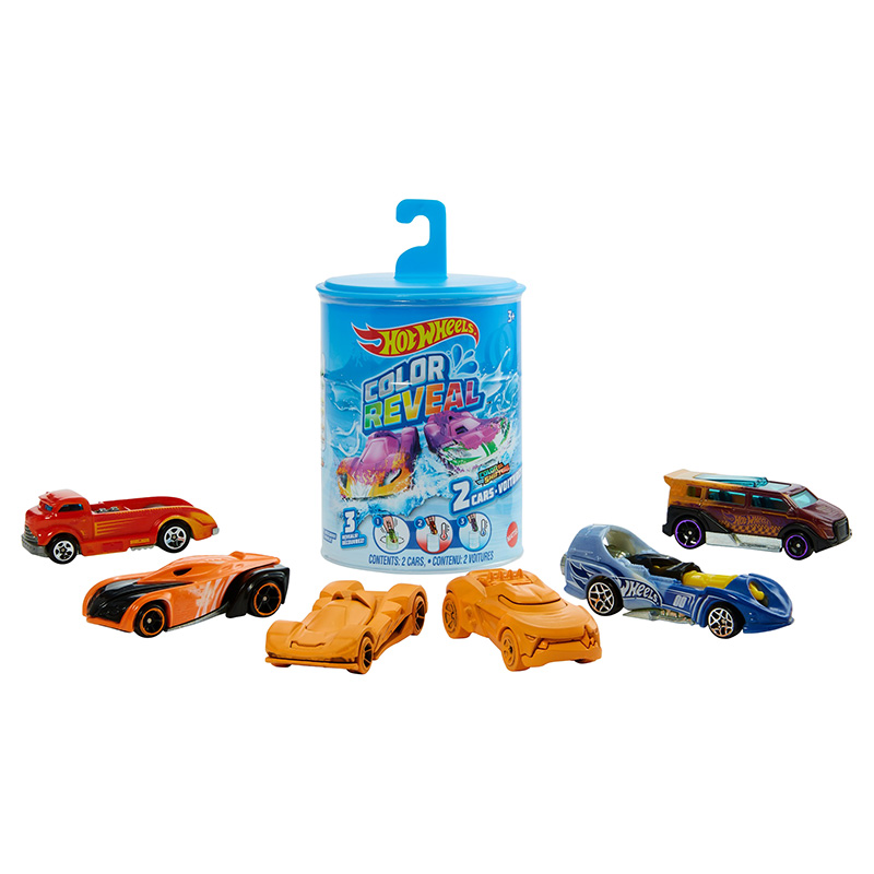 Hot Wheels - Color Reveal Vehicles - Color May Vary - 2pcs