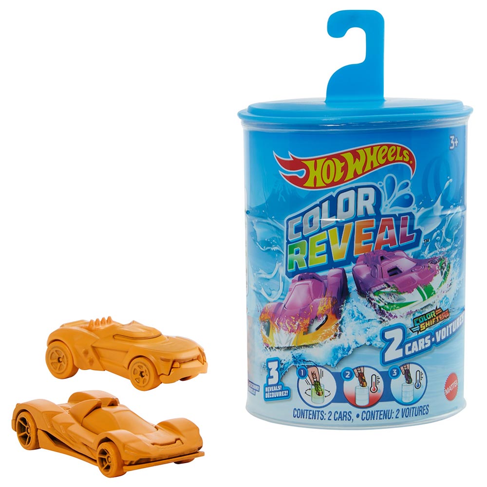 Hot Wheels - Color Reveal Vehicles - Color May Vary - 2pcs
