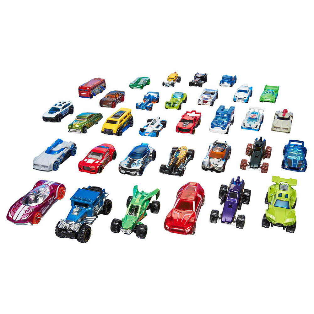 Hot Wheels - 1/64 Toy Sports & Race Vehicles - Pack of 20