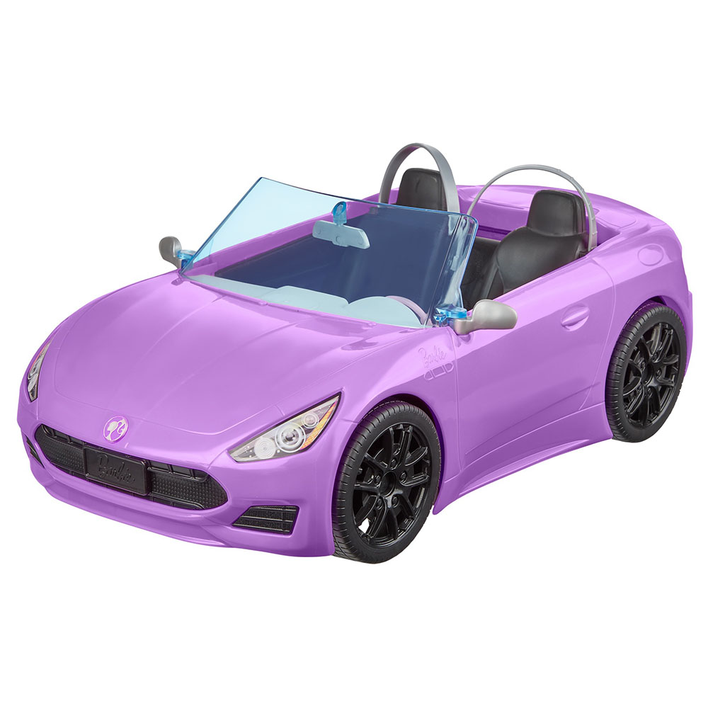 Barbie - Glam Convertible Vehicle With Doll