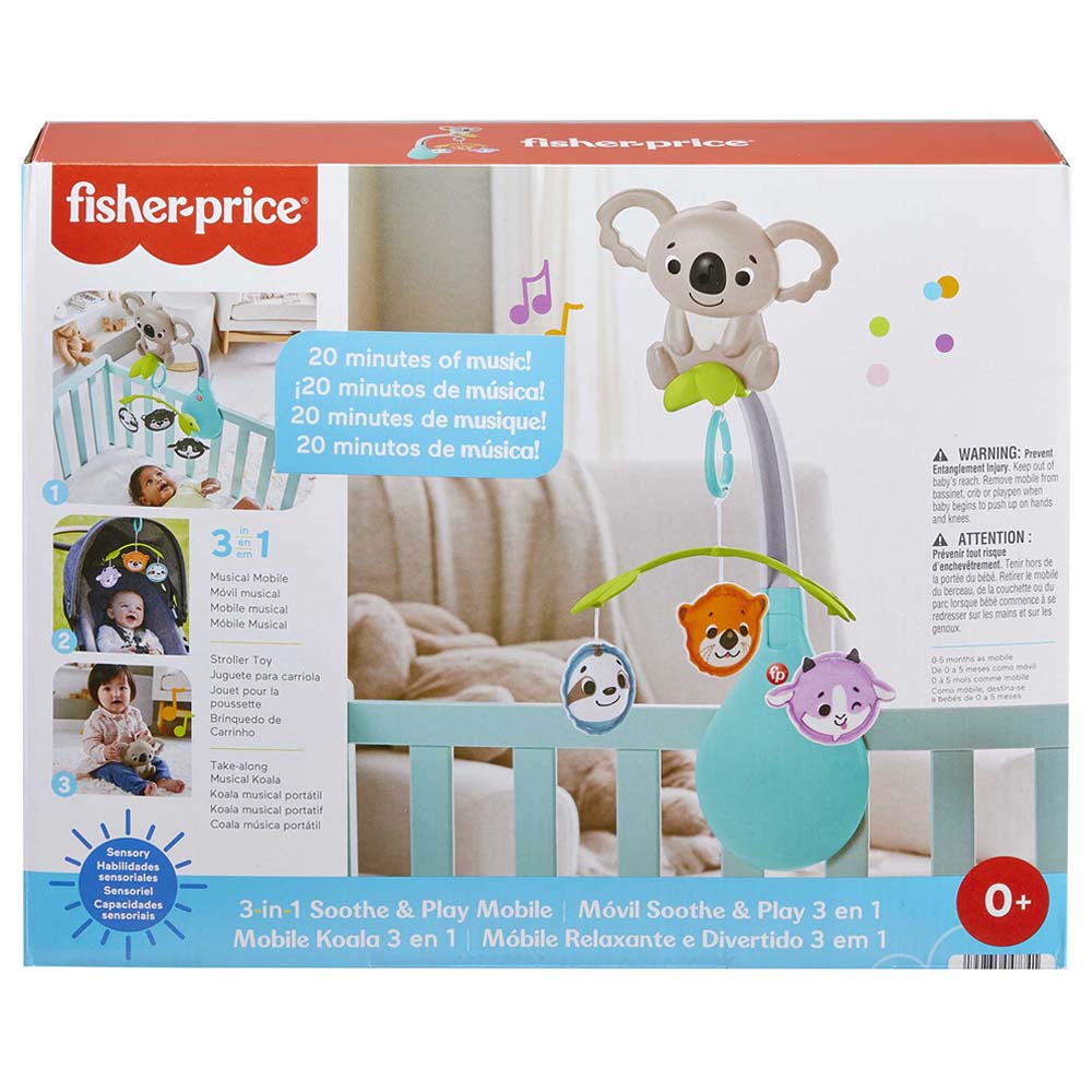Fisher-Price 3-In-1 Soothe & Play Mobile