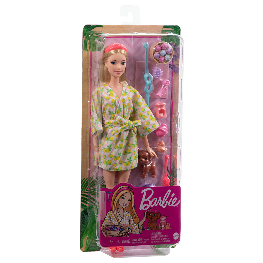 Mattel - Barbie Wellness Doll Playset - Spa Day