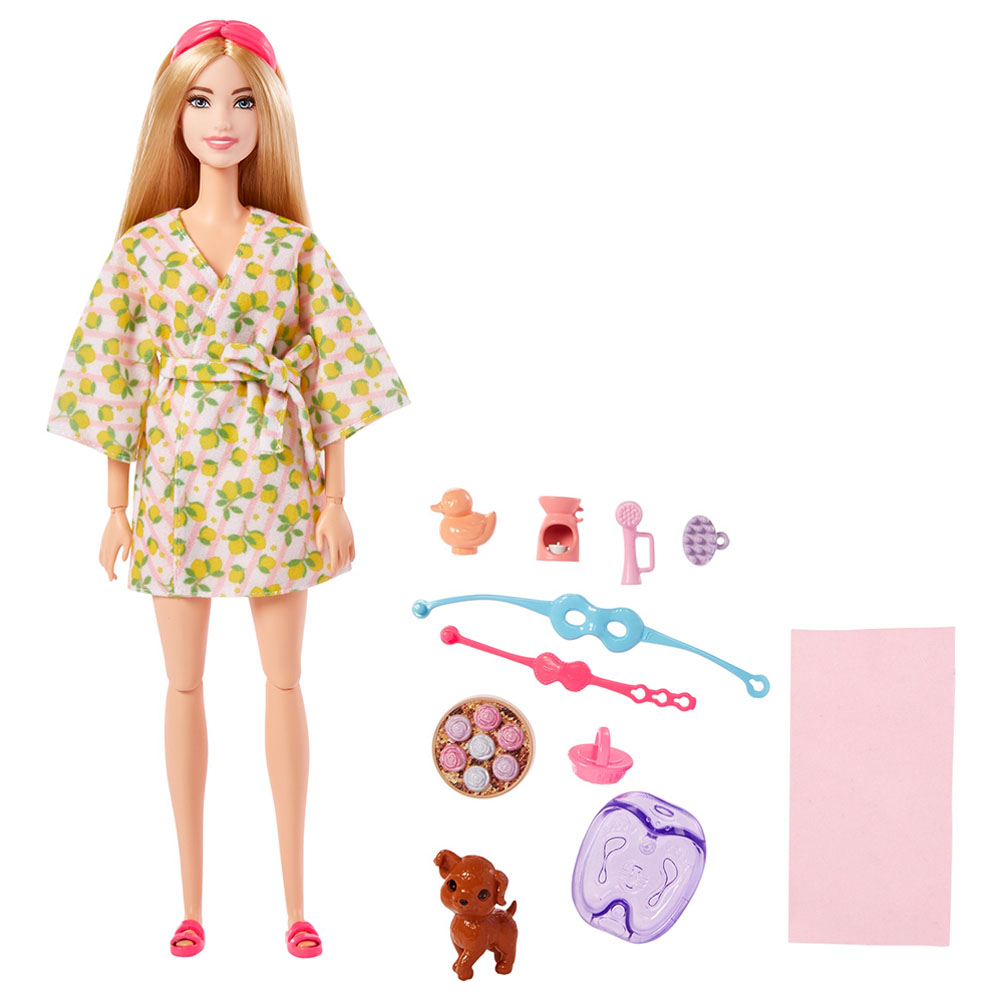 Mattel - Barbie Wellness Doll Playset - Spa Day