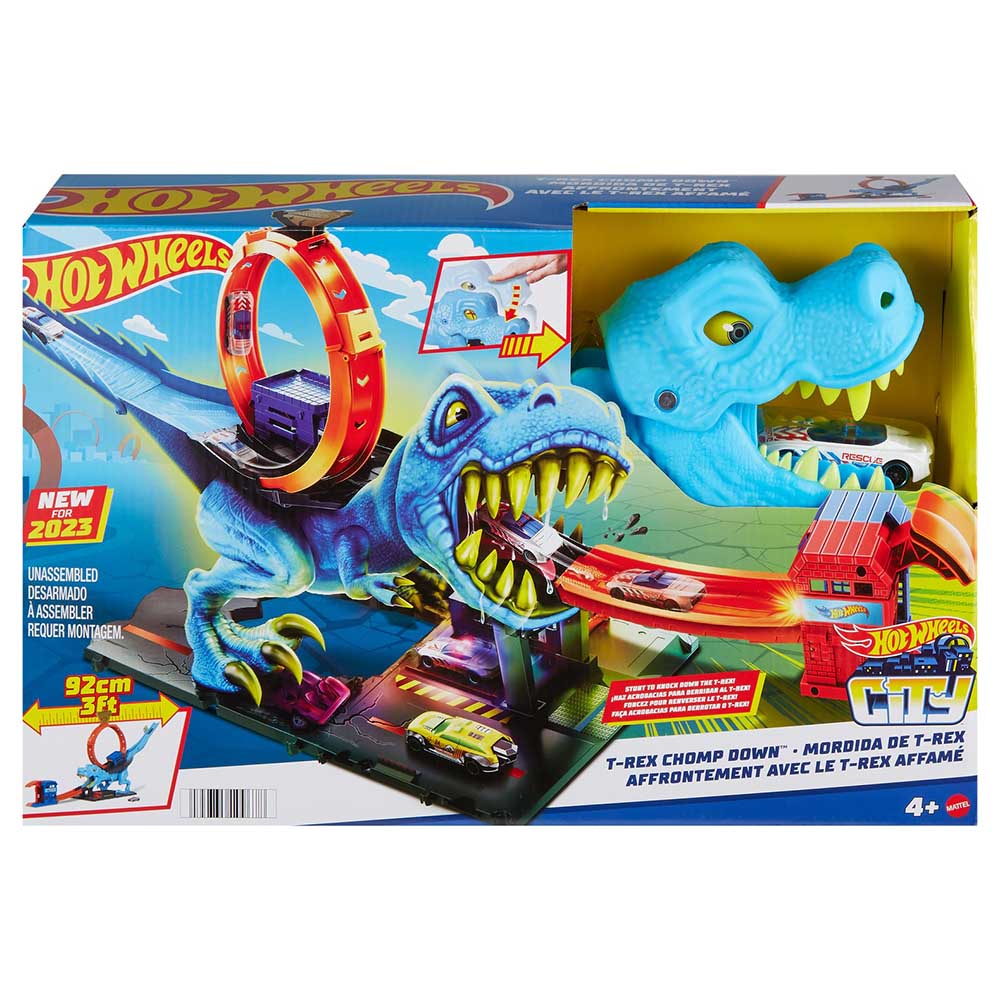 Hot Wheels - City Track Set With Toy Car