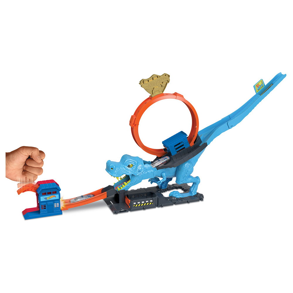 Hot Wheels - City Track Set With Toy Car