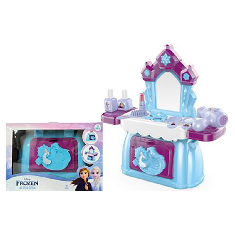 Disney - 2-In-1 Frozen Makeup Handbag Playset Light - 23pcs