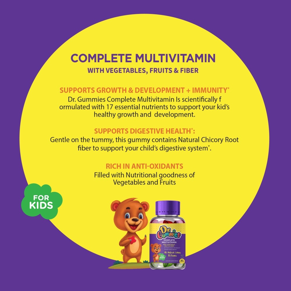 Dr. Gummies - Kids Complete Multivitamin Gummies 60's