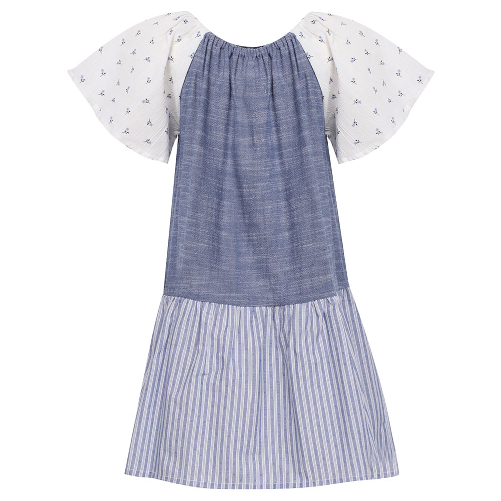 A Little Fable Ocean Colorblock Dress