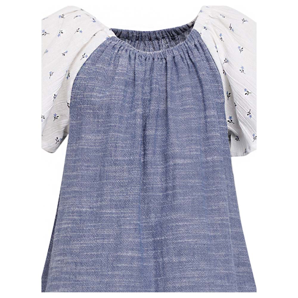A Little Fable Ocean Colorblock Dress