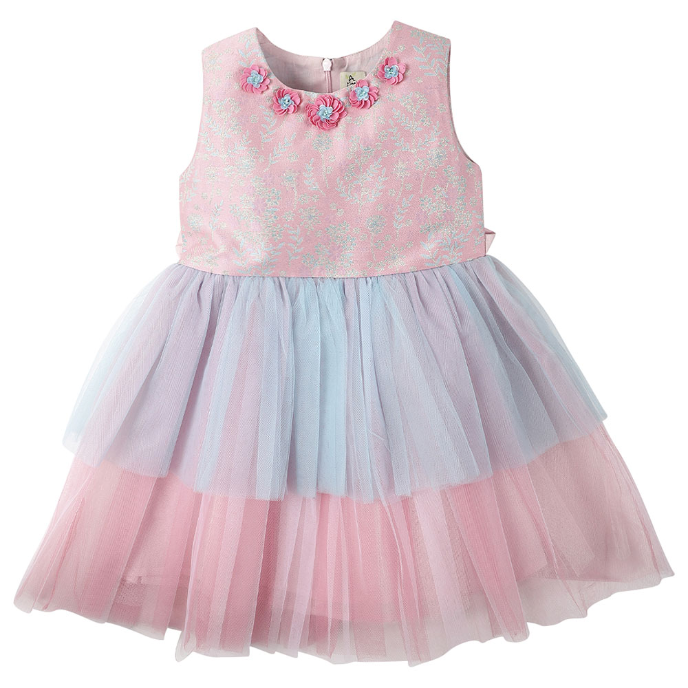 A Little Fable Summer Shrub Dress - Pink