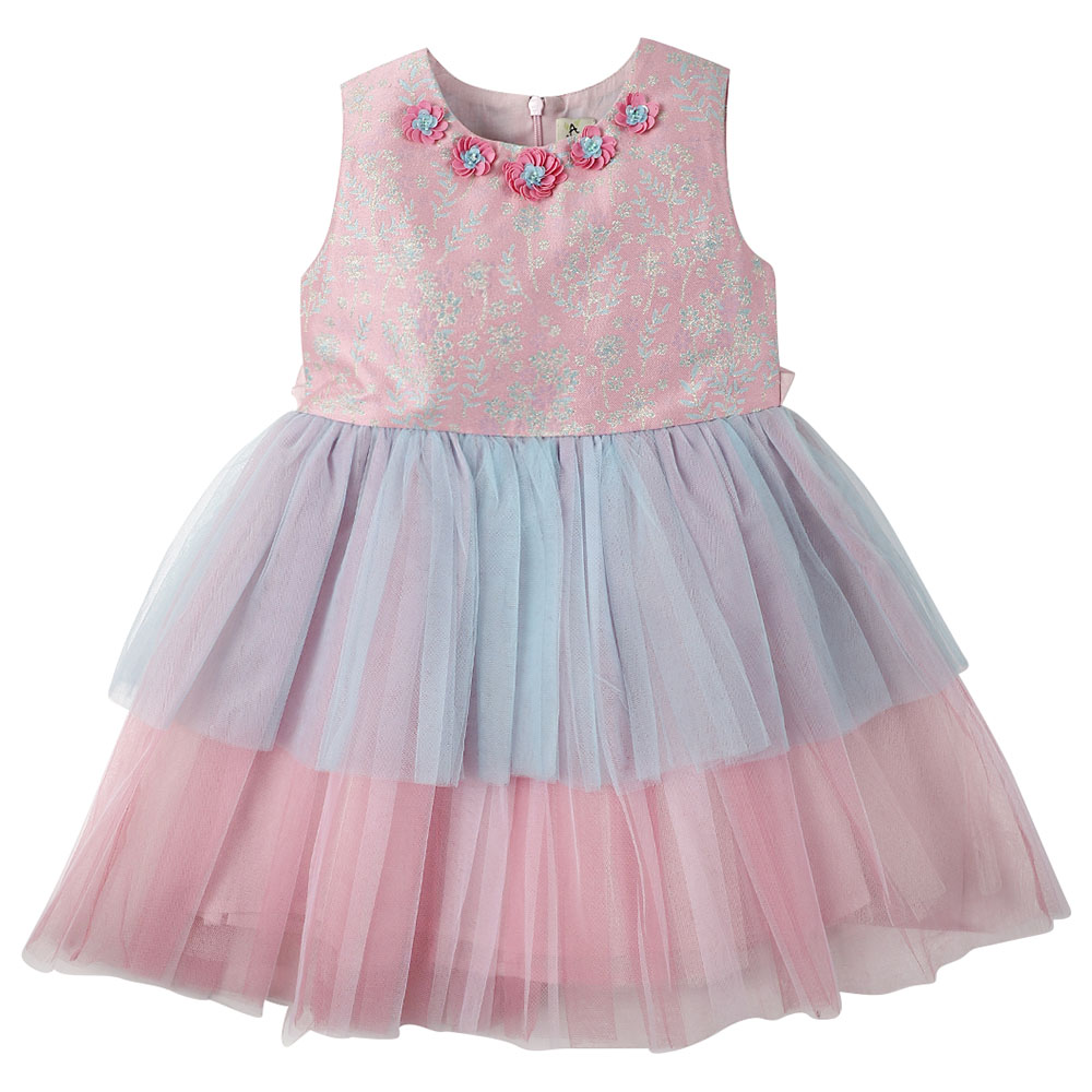 A Little Fable Summer Shrub Dress - Pink