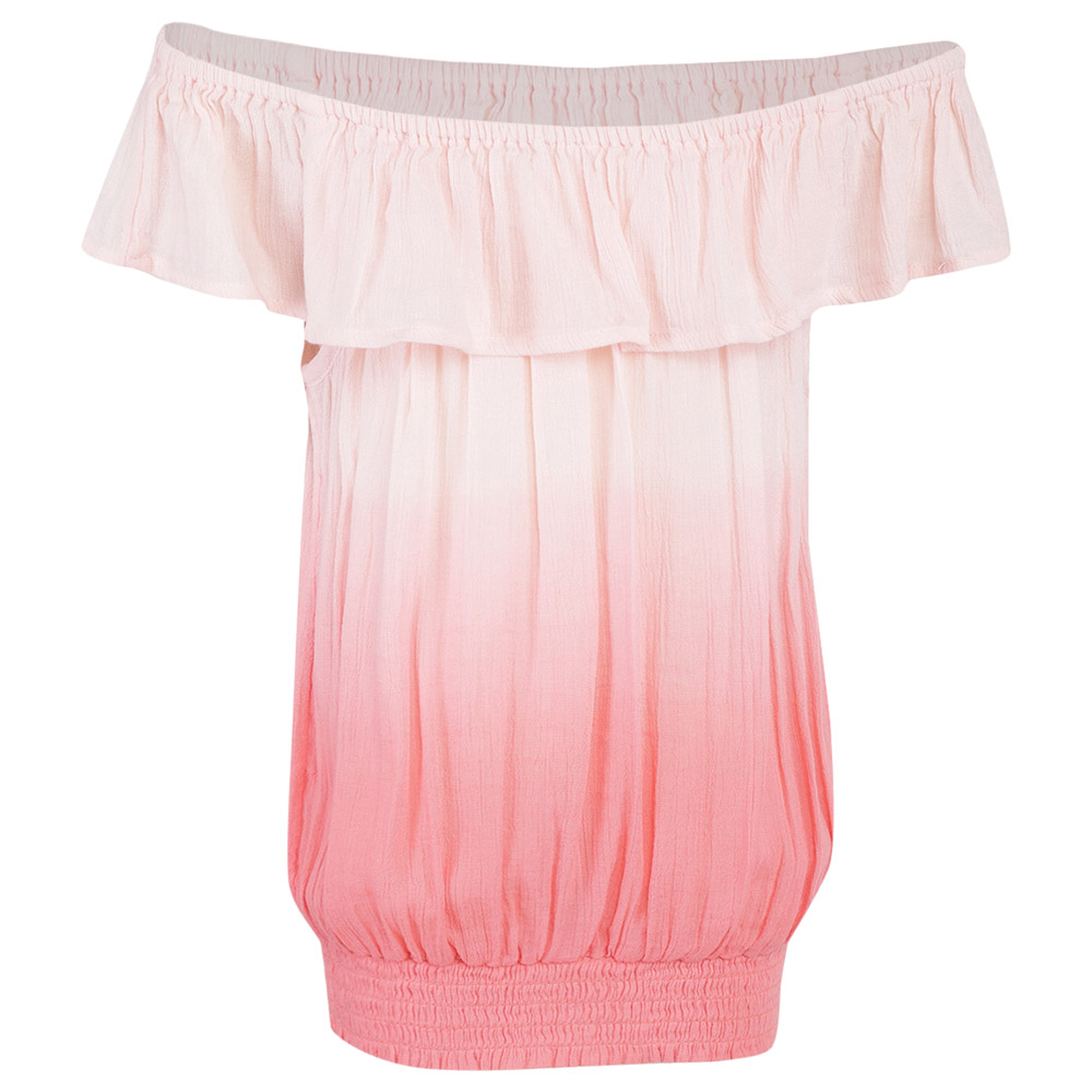 A Little Fable Dip Dye Top - Peach