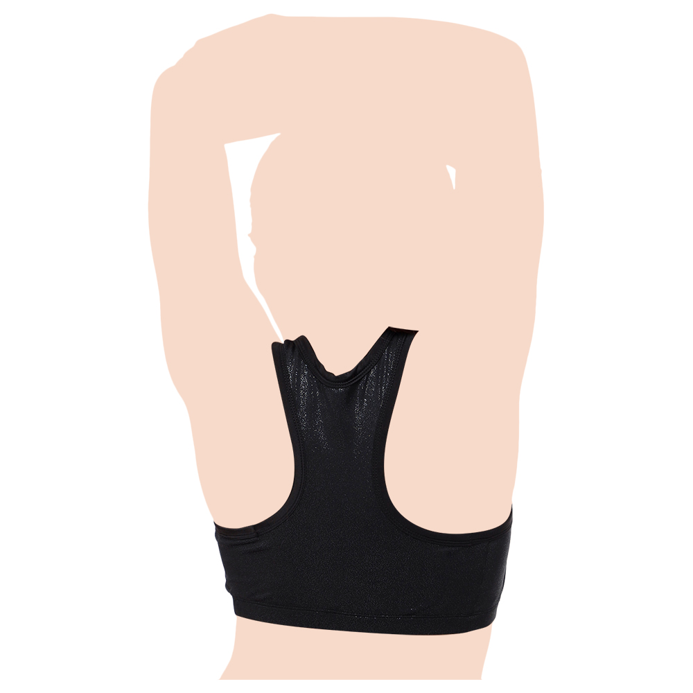 Studioactiv - Black Glitter Sports Bra