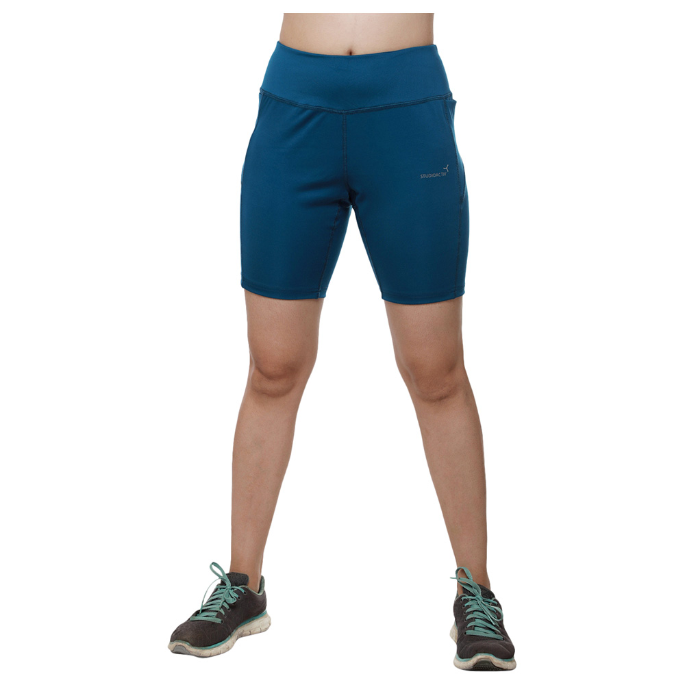 Studioactiv - Teal Free Bird Training Shorts