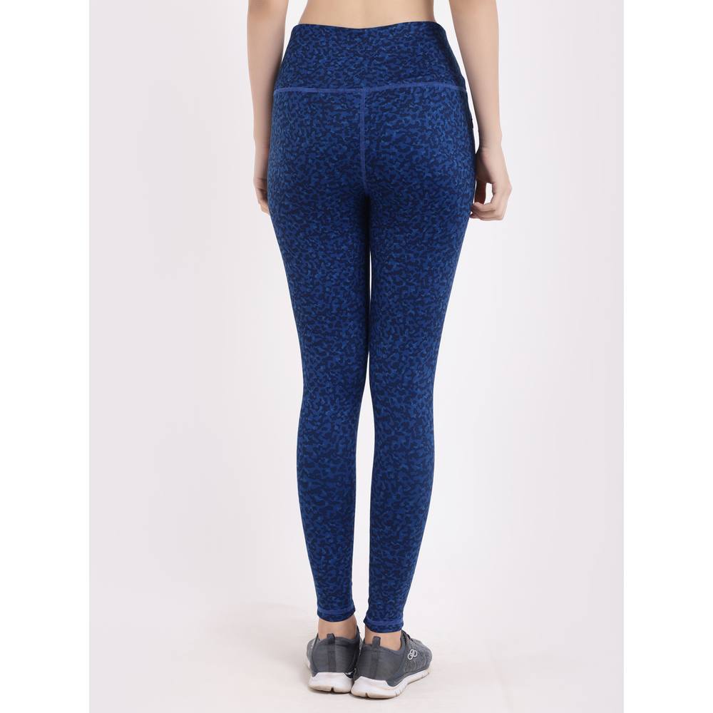 Studioactiv - Printed Power Fashion Leggings - Royal Blue