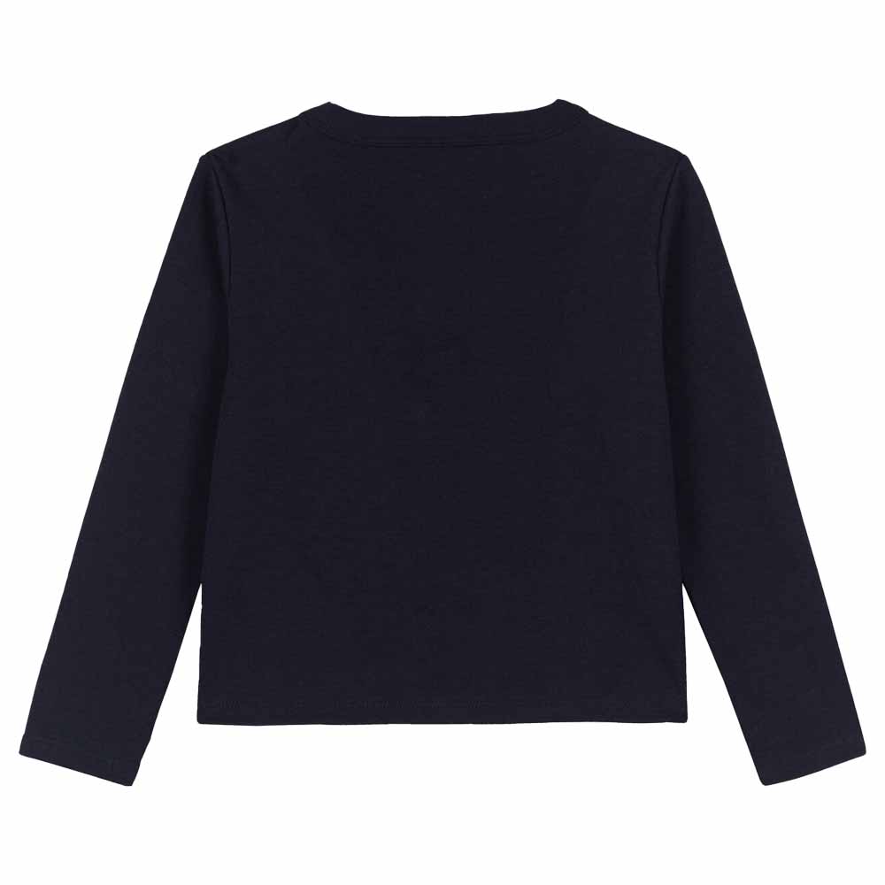 Petit Bateau Girl's Cotton Cardigan - Blue
