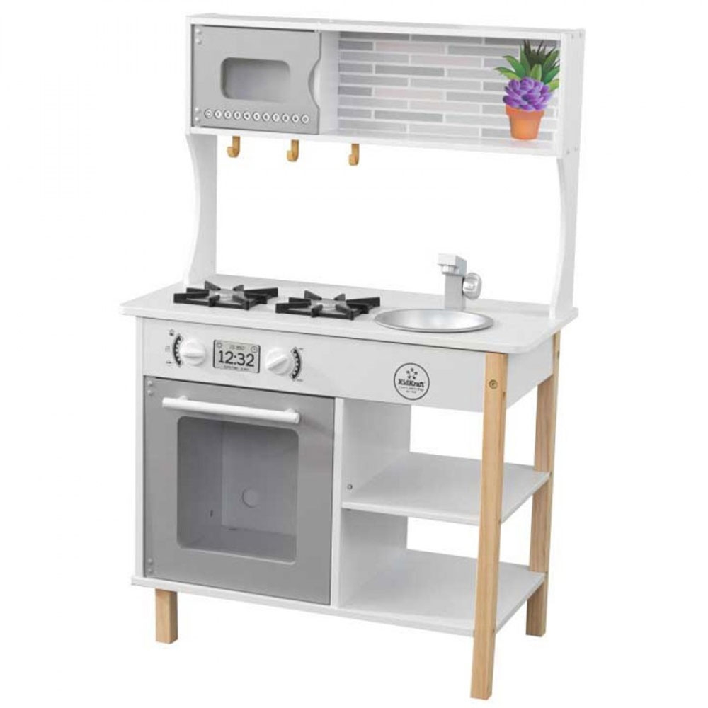 Kidkraft All Time Play Kitchen with  Accessories - 38 Pcs