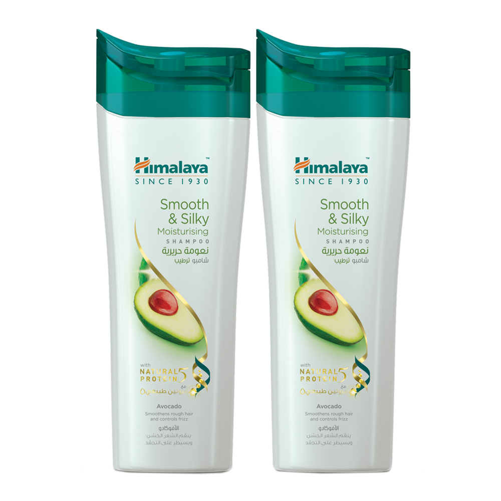 Himalaya - Shampoo Smooth & Silky Moisturising 2 x 400 ml