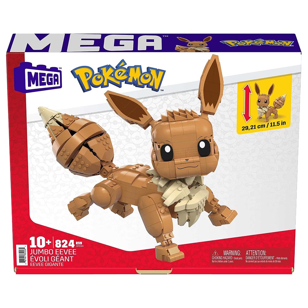 Mega Construx - Jumbo Eevee Pokemon
