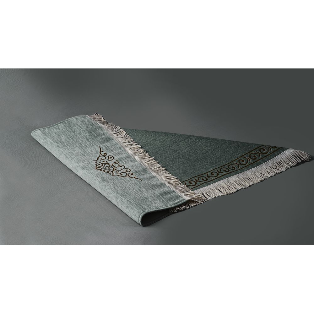 Sundus Salam Prayer Mat - Light Green