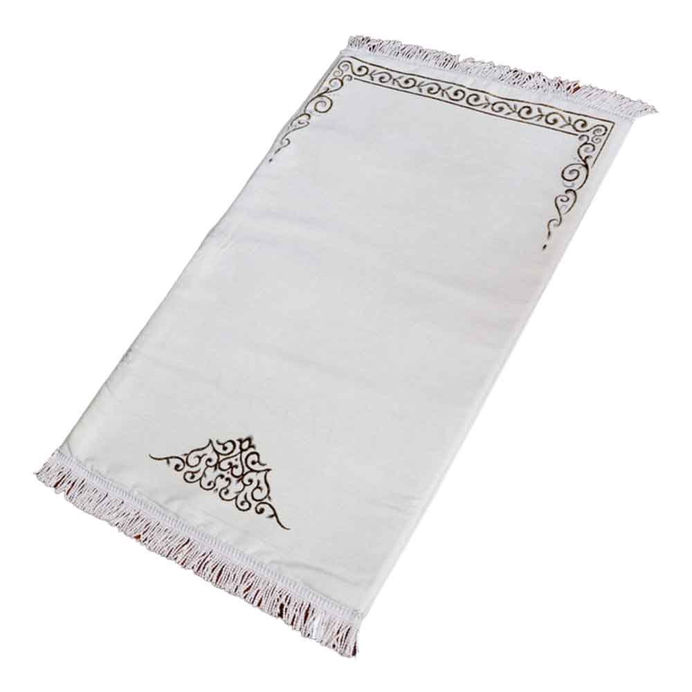 Sundus Salam Prayer Mat - Off White