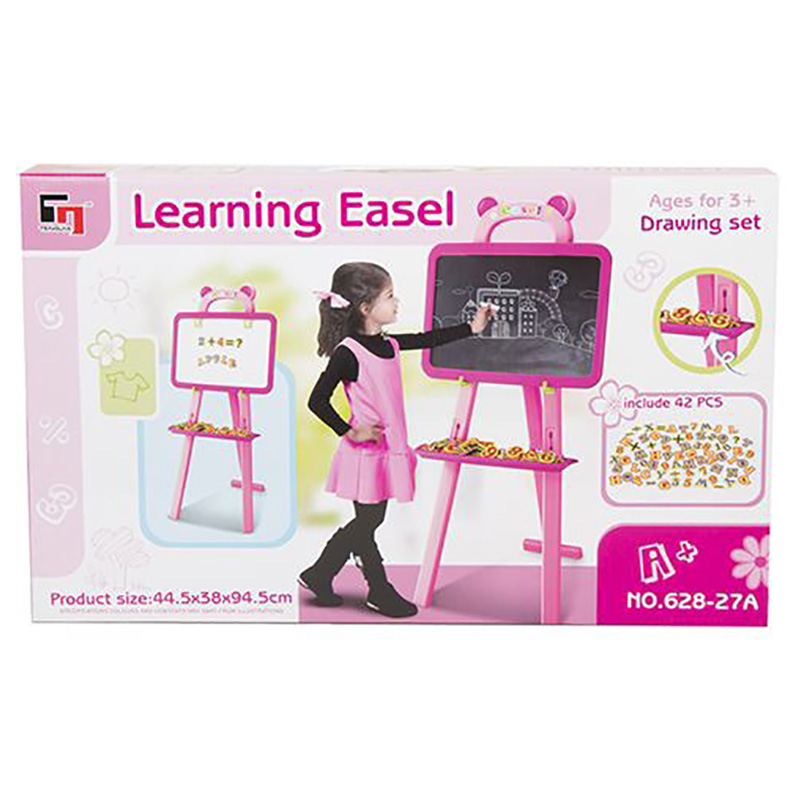 Tengjia - 3-In-1 Learning Easel - Pink