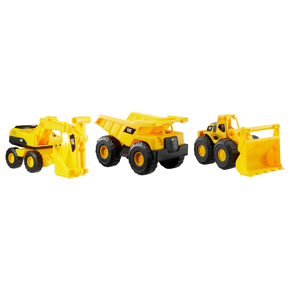 Cat - 7in Mini Crew - 3 Utility Vehicles