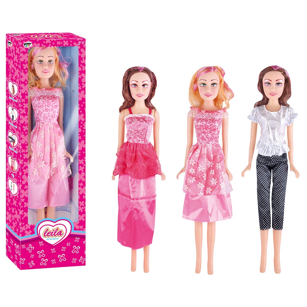 Power Joy - Leila My Sister With Music - 80 cm - Style May Vary