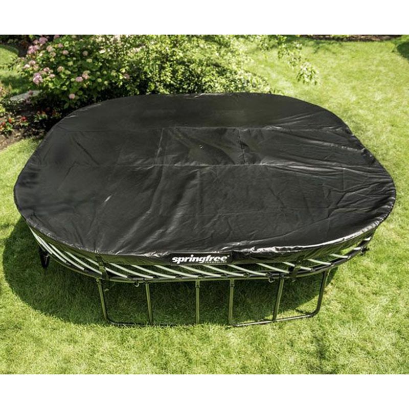 Springfree Trampoline Leather Cover S113 - Black