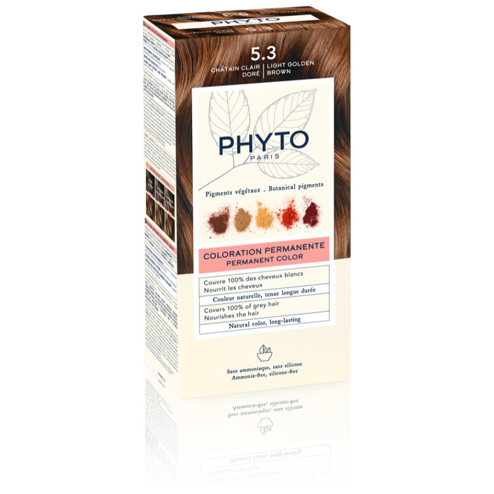 Phyto Phytocolor 5.3 Gold Light Chestnut Permanent Coloring