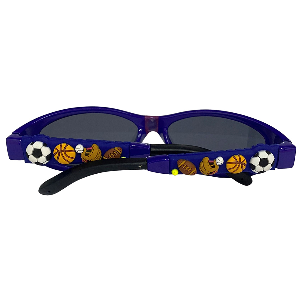 Jacques Farel Kids Sports Balls Sunglasses - Blue