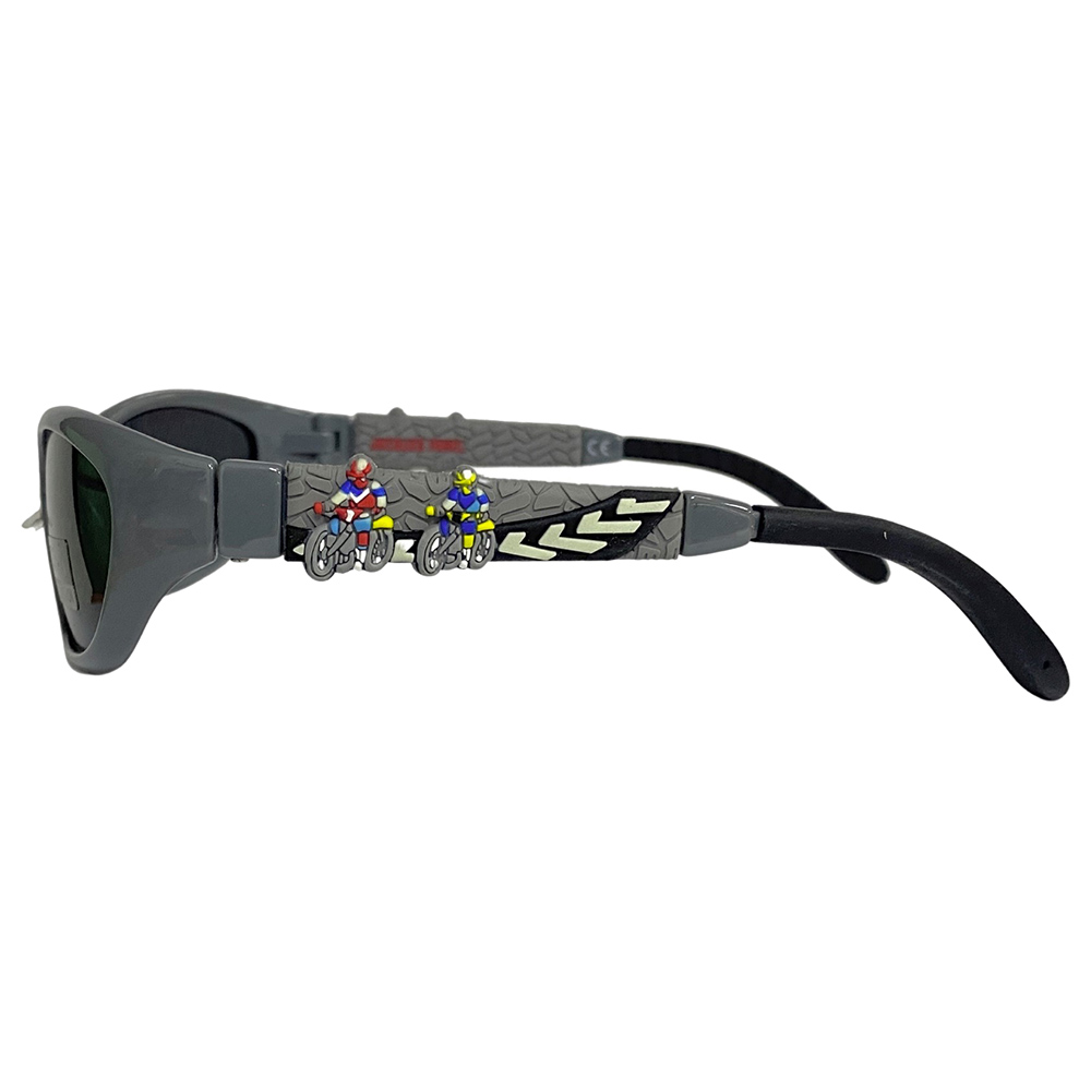 Jacques Farel Kids Motorbike Sunglasses - Grey