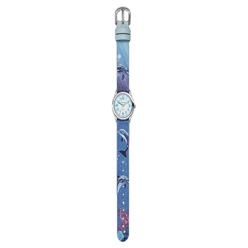 Jacques Farel Kids Dolphin Watch - Blue