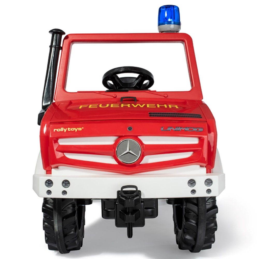 Rolly Toys - Ride-On Benz Pedal Fire Truck WithAdjustable Seat
