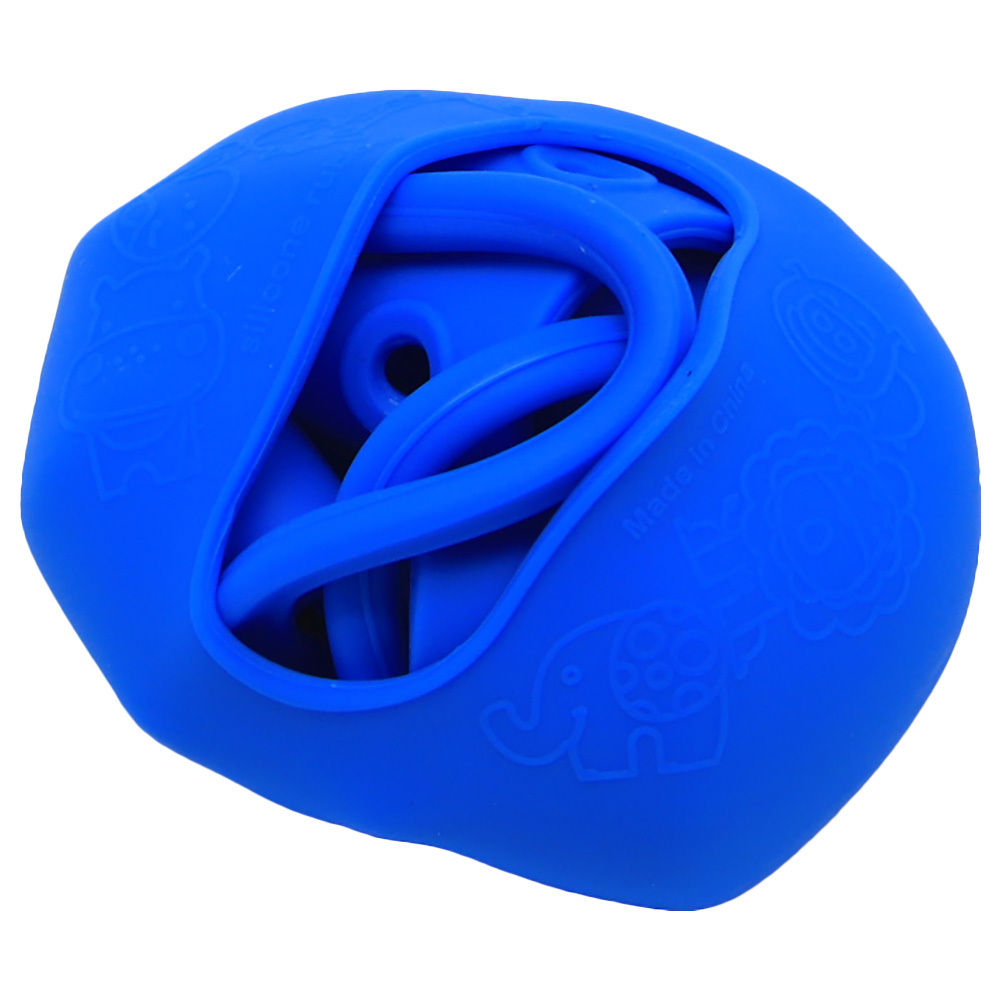 Marcus & Marcus - Silicone Flip N'Strap Pacifier Holder - Lucas