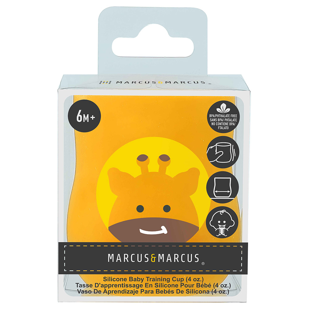 Marcus & Marcus - Silicone Baby Training Cup- Lola - 120ml