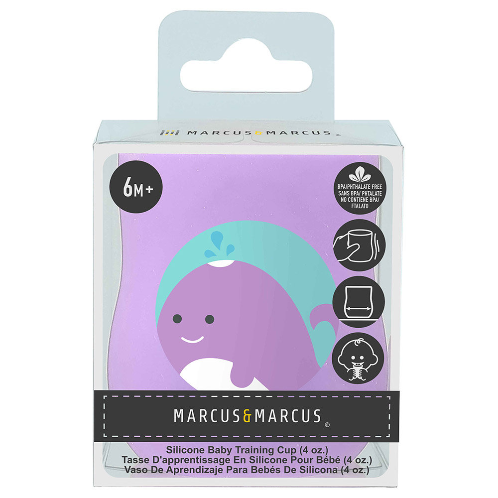 Marcus & Marcus - Silicone Baby Training Cup- Willo - 120ml