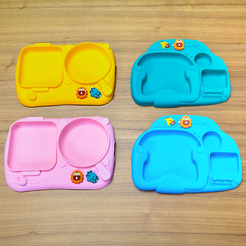 Marcus & Marcus Silicone Creativplate With Suction - Lucas