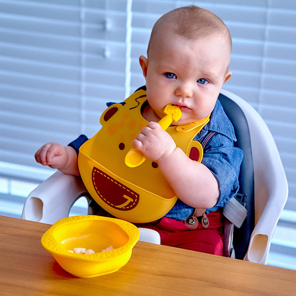 Marcus & Marcus Silicone Baby Feeding Gift Set - Lola