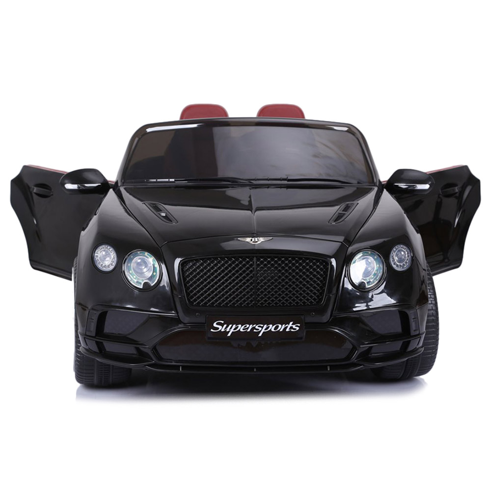 Bentley - 12V Bentley Super Sports Ride On Car - Black 