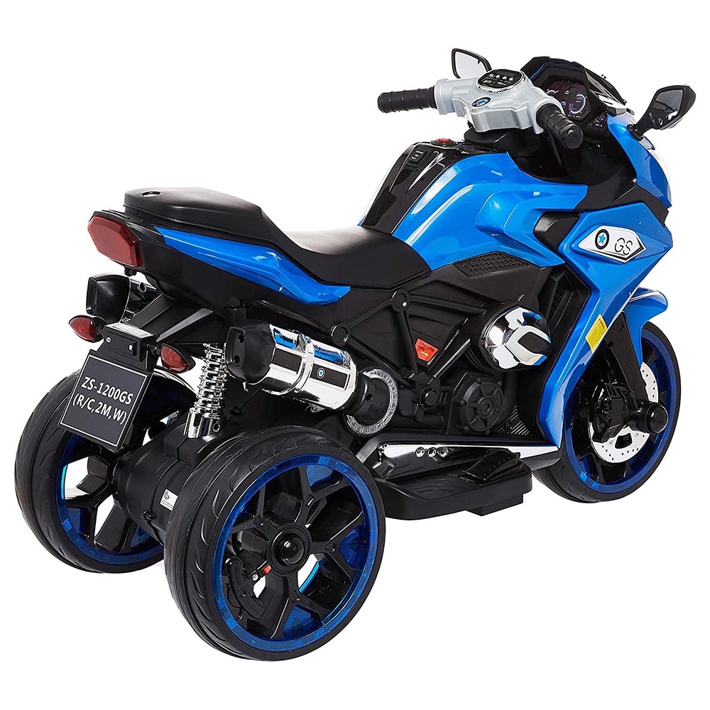 Amsham - 12V GS Sports Motor Bike - Blue