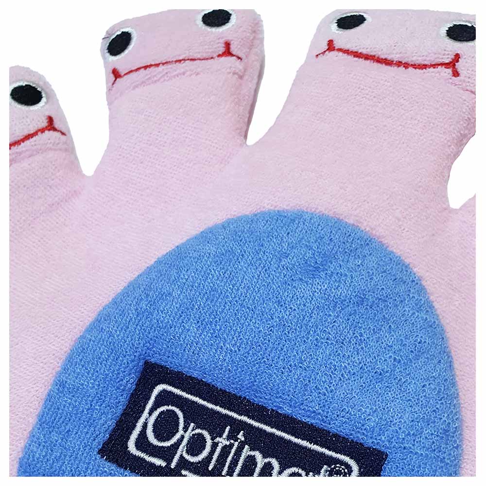 Optimal - Kids Bath Scrubber - Pink