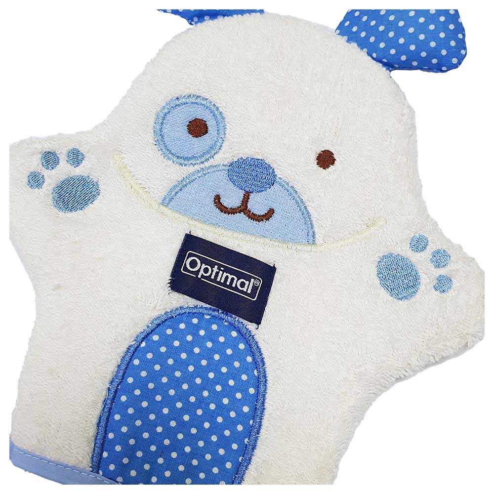 Optimal - Blue Kids Bath Scrubber